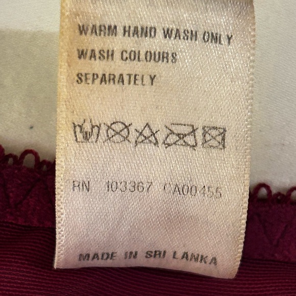 Elomi Charley Purple Stretch Lace & Mesh Plunge Bra Racerback Opt brand size 42G - Picture 9 of 14